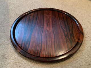 Jacaranda wood tray designed by Jean Gillon for Wood Art Mid Century Modern 2