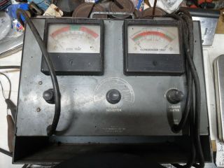 Vintage Coil / Condenser Tester Tractor Auto,  Magneto Gas Engine Shop Tool