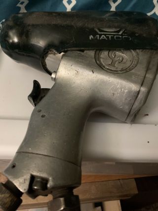 Vintage Chicago Pneumatic Cp - 734 With Matco Cover 1/2” Drive Air Wrench Ratchet
