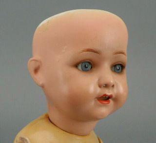 18 " Antique Heubach Koppelsdorf German Bisque Head Character Doll