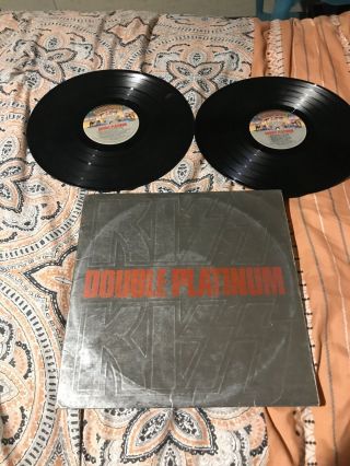 Kiss Double Platinum Vintage 12 " Lp 2 - Vinyl Record Set Album 1978 Casablanca