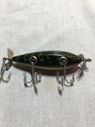 Creek Chub Injured Minnow Frog Color Vintage Fishing Lure