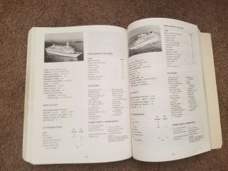 1991 Cruise Ship Clia Manuel Deck Plans 100s Of Ships Info Etc 586 Pages