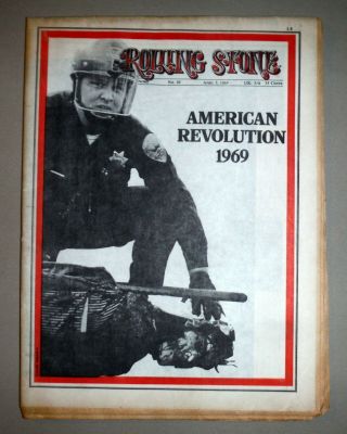 Vintage Rolling Stone April 5 1969 No.  30 American Revolution Jim Morrison Lennon