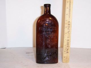 Antique Cure Bottle,  Warner 