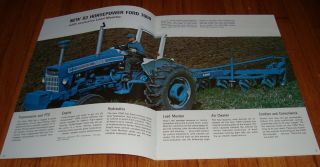 1972 Ford 7000 Tractor Sales Brochure Row - Crop All - Purpose 2