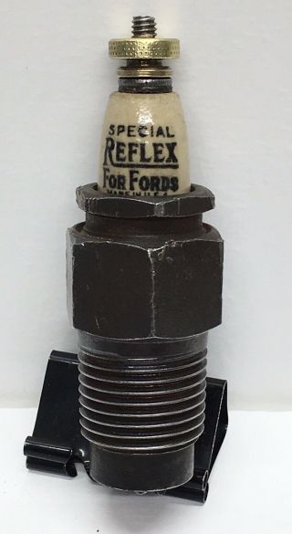 Rare Vintage Special Reflex For Fords Spark Plug 1/2” Thread Model T Ford