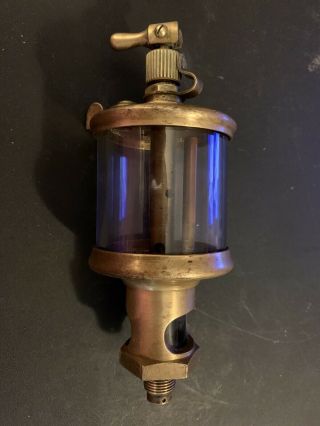 Lunkenheimer Paragon No.  4 Cylinder Oiler Lubricator Hit Miss Gas Engine Antique