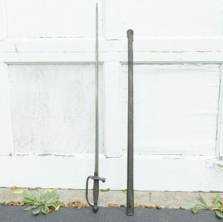 Antique Us Civil War 19th Century Non Commissioned Officer Sword