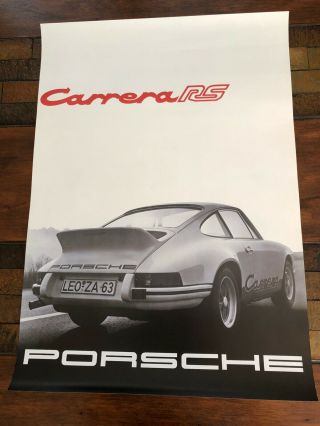 Iconic Porsche 911 Carrera Rs Factory Poster