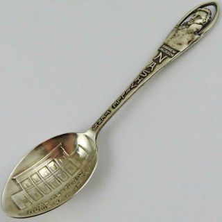 Vintage Andrew Jackson The Hermitage Nashville Tennessee Sterling Silver Spoon