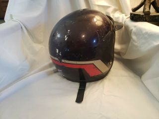 Vintage Shoei Hondaline Stag Open Face Helmet 1975 Motorcycle.  Size Medium.