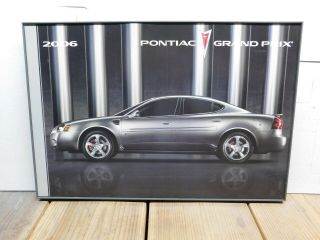 2006 Pontiac Dealer Showroom Sign And Poster Pontiac Grand Prix