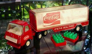 Vintage Tonka/ Buddy L Toy Coca Cola/coke Delivery Semi Truck