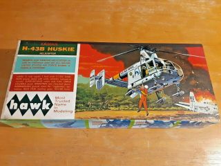Vintage And Collectible Helicopter Hawk Model Kaman H - 43b Huskie Bomber 206 - 200