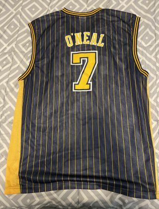 Throwback Vintage Indiana Pacers Nba Reebok Jersey Xl Oneal