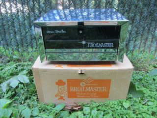 Vintage Broilmaster Toaster Oven - And Very
