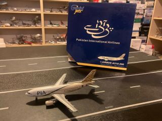 1:400 Gemini Jets Pia Pakistan Airlines Airbus A310 - 300 Gateway Ap - Beu Model