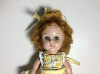 Vintage Vogue Ginny Doll,  Red Hair,  Blue Eyes,  Great Outfit