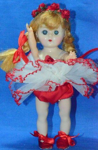 Vintage 8 " Cosmopolitan Ginger Doll " Ballerina " Slw Ml Tagged Outfit