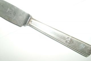 Vintage/antique Ornate Art Nouveau Design Wmf Silver Plate Butter Knife