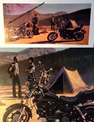 1980 Amf Harley - Davidson Prints (6) Artist Info