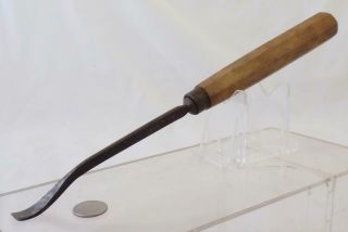 Vintage Dastra German Made Wood Carving Chisel 1 Sweep 3/8 " Cut 10.  5 " Long