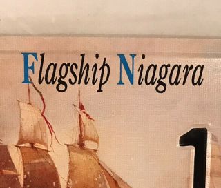 FLAGSHIP NIAGARA 1 license plate low number digit First Best Unique single Ship 2