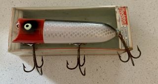 Vintage Heddon Lucky 13 Ultra Rare Red Head