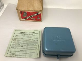 Vintage Optimus No.  8r Stove W/box & Instructions.  Made In Sweden