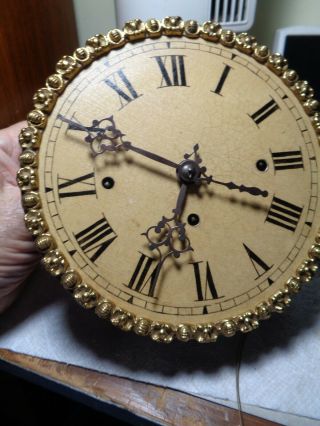 Antique 3 Weight - Vienna Regulator Clock Movement - Ca.  1890 - To Restore - K924