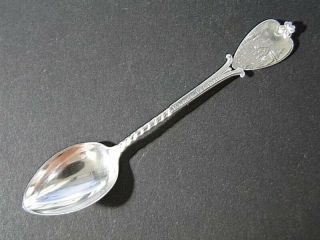 Vintage Block Island Rhode Island Ri Sterling Silver Souvenir Spoon