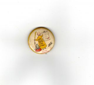 Yellow Kid Admiral Cigarettes Vintage/antique Pin - Back