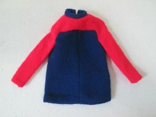 Vintage Barbie: Francie Striped Types Red & Blue Top