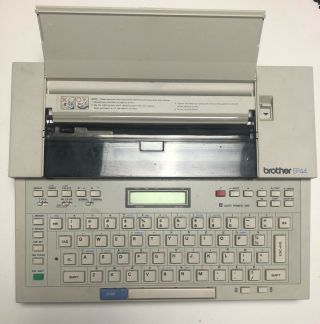 Vtg Brother EP44 Portable Electronic Typewriter Printer Word Processor 2