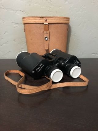 Vintage Solar 7x50 Field 7.  1 Deg.  Binoculars - Coated Optics (us Only)