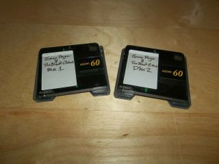 2 Vintage Sony Mdw - 60 Minidisc With Jimmy Page & The Black Crows Live Recording