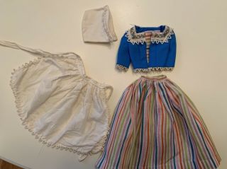 Vintage Barbie In Holland Outift 823