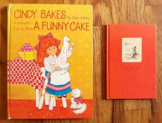 Cindy Bakes A Funny Cake Dean Walley Vintage Hallmark Children’s Pop - Up Book