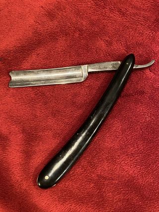 Vintage Straight Razor,  Simmons Hardware With Absolute Guarantee,  1902 Patent.