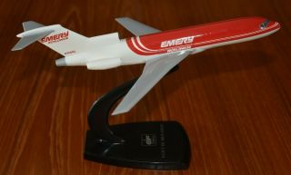 1/200 Air Jet Emery Worldwide Boeing 727 - 100 Desktop Model Airplane N7405u
