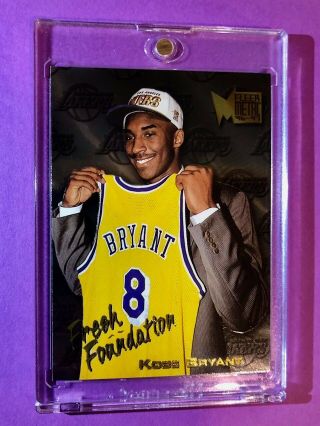 Kobe Bryant Fleer Metal 1996 - 97 Rookie Card Fresh Foundation Rc 137 -