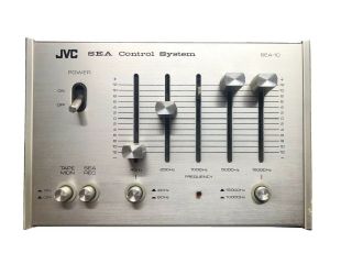Vintage Jvc Sea - 10 Control System Stereo Equalizer (not)