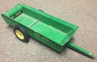 Vintage Ertl 1962 1/16 John Deere 44 Tractor Spreader Farm Toy Diecast Wheels