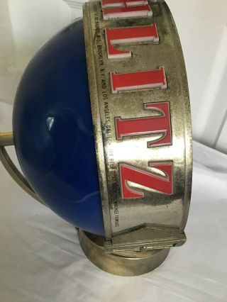 1961 Vintage Schlitz Beer Rotating Globe Lamp Bar Light