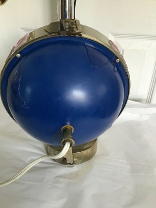 1961 Vintage Schlitz Beer Rotating Globe Lamp Bar Light 3