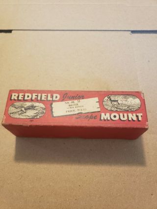 Vintage Redfield Junior Scope Mount Box Only
