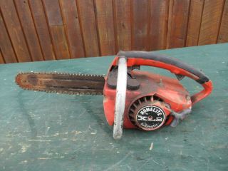 Vintage Homelite Xl2 Chainsaw Chain Saw With 12 " Bar