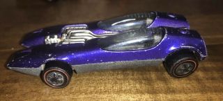 Vintage Redline Hotwheels Purple Splittin Image Diecast Car