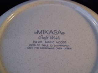 Vintage Mikasa Craft Magic Moods Round Vegetable Serving Bowl DQ - 201 Ret. 2
